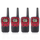 Walkie Talkie Midland T31VP 22 canais FRS 26 milhas vermelho/preto