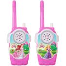 Walkie Talkie Radio Comunicador Infantil De Briquedo Princesa - Art Brink
