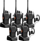 Walkie Talkies BAOFENG BF-888s Long Range, pacote com 5 fones de ouvido