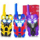 Walkie Talkies BTMBORY Transform Toys, pacote com 3 unidades para crianças com alcance de 2500 m