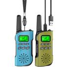 Walkie Talkies Inspireyes recarregáveis para crianças de 8 a 12 anos, pacote com 2