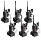 Walkie Talkies MaxTalker MT-8S Long Range, pacote com 6 acessórios