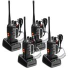 Walkie Talkies MaxTalker MT-8S Recarregável 1500mAh, pacote com 4
