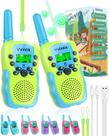 Walkie Talkies Recarregáveis Vvinca para Crianças (5 a 7 anos) - Com Lanterna