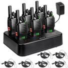Walkie-Talkies Retevis H-777H com carregador de 6 vias, pacote com 6 Walkie-Talkies Retevis H-777H com carregador de 6 vias, pacote com 6
