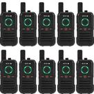 Walkie Talkies Retevis RB45 para adultos Dual PTT USB-C (pacote com 10) Walkie Talkies Retevis RB45 para adultos Dual PTT USB-C (pacote com 10)