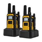 Walkie Talkies Retevis RB48 - Pacote com 4 - Resistentes à Água e Alta Durabilidade