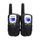 Walkie Talkies Retevis RT388 para crianças de 6 a 12 anos (preto)