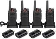 Walkie Talkies Retevis RT68 de longo alcance 1200mAh, pacote com 4