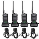 Walkie Talkies Retevis RT86 - Rádio Bidirecional de Longo Alcance (Pacote com 4)