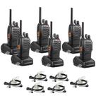 Walkie Talkies TIDRADIO TD-V2, recarregável de longo alcance, pacote com 6