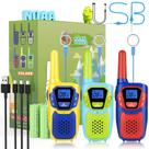 Walkie Talkies Topsung M920 Recarregáveis - Pacote com 3 - Alcance de 4km