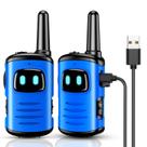 Walkie Talkies Webspidee recarregável para crianças de 3 a 8 anos, pacote com 2