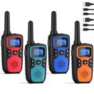 Walkie Talkies Wishouse M9 Recarregáveis - Longo Alcance - Pacote com 4 Walkie Talkies Wishouse M9 Recarregáveis - Longo Alcance - Pacote com 4