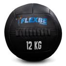 Wall Ball 12kg Medicine Ball 100 Couro Exercício Funcional Funcional Flexbe Fitness