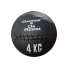 Wall Ball De 4Kg Em Sintético Alta Qualidade Para Academia Treinos De Fortalecimento Musculação