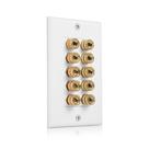 Wall Plate Cable Matters Speaker Wire para 5 alto-falantes branco