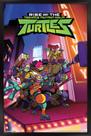 Wall Poster Trends International Nickelodeon Rise of The Teenage Mutant Ninja Turtles Group, versão emoldurada preta