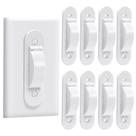 Wall Switch Guard CLYMENE Toggle Style Light Switch, pacote com 8