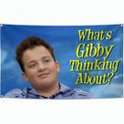 Wall Tapestry Kids Anime Em que Gibby está pensando 100x150cm
