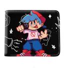 Wallet Coin Purse Leather Bifold Short Friday Night Anime