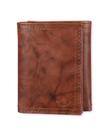 Wallet Dockers RFID Extra Capacity Slim Trifold Brown