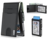 Wallet Umoven Pop Up Slim de alumínio com bloqueio de RFID