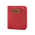 Wallet Wrangler para mulheres pequenas com forro RFID e bolsa de moedas