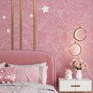 Wallpaper ReWallpaper Pink Velvet Peel and Stick 9m x 76cm