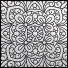 Wallpaper Tiles Main Street, 8 x 8 cm, prata metálica, pacote com 24