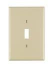 Wallplate Leviton 1-Gang Toggle Device Switch Oversized Ivory