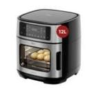 WAP Fritadeira Elétrica sem óleo Forno Oven AirFry 12L digital, 10 receitas préprogramadas, 2 bandejas 2000W