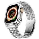 Watch Band + Case SUPLINK em aço inoxidável para Apple Watch Ultra 2 49 mm