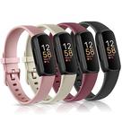 Watch Band Vancle, pacote com 4 unidades de silicone para Fitbit Inspire 3