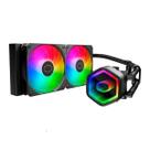 Water cooler cooler master masterliquid 240 core ii argb 240mm amd/intel preto mlw-d24m-a18pa-r1