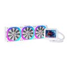 Water Cooler Gamer Round5 Notus 360 ARGB Com Display Branco