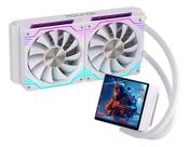 Water Cooler Gamer Round5 Zephyro 240 Rgb Com Display Branco Water Cooler Gamer Round5 Zephyro 240 Rgb Com Display Branco