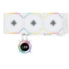 Water Cooler Lian Li Hydroshift II LDC-C 360TL, 360mm, Tela IPS 2.8"", ARGB, Unifans TL, Branco - GHSLCD36TW