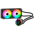 Water Cooler Orb Display Duex, 240mm, RGB, Preto DXWC240ORB