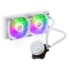 Water Cooler P/ Processador Cooler Master Masterliquid 240L Core 240MM P/ INTEL/AMD ARGB Branco -ML