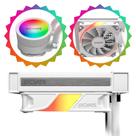 Water Cooler Pcyes Sangue Frio 3 Ghost Para Cpu Tdp 200W 120mm Cor Branco Com Iluminação ARgb Water Cooler Pcyes Sangue Frio 3 Ghost Para Cpu Tdp 200W 120mm Cor Branco Com Iluminação ARgb