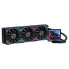 Water Cooler Zephyro ARGB 360mm Display LCD PWM Intel e AMD