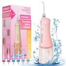 Water Dental Flosser Pick Grinest sem fio recarregável rosa
