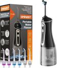 Water Flosser Grinest 7 modos, recarregável, sem fio, preto