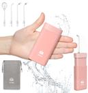 Water Flosser KOOLMAAX Portable Teeth sem fio rosa