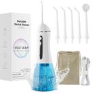 Water Flosser VOLTLEAP para limpeza de dentes e uso do fio dental