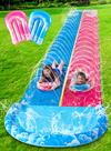Water Slide JOYIN de 32,5 pés com 2 pranchas infláveis para crianças/adultos