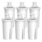 Waterdrop de substituição do filtro de água para Brita Classic, pacote com 6 Waterdrop de substituição do filtro de água para Brita Classic, pacote com 6