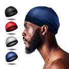Wave Cap Selalu, 4 peças para meia de seda de 360 ondas para adultos