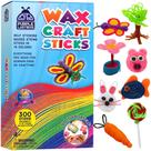 Wax Craft Sticks PURPLE LADYBUG dobrável para crianças de 15 cores